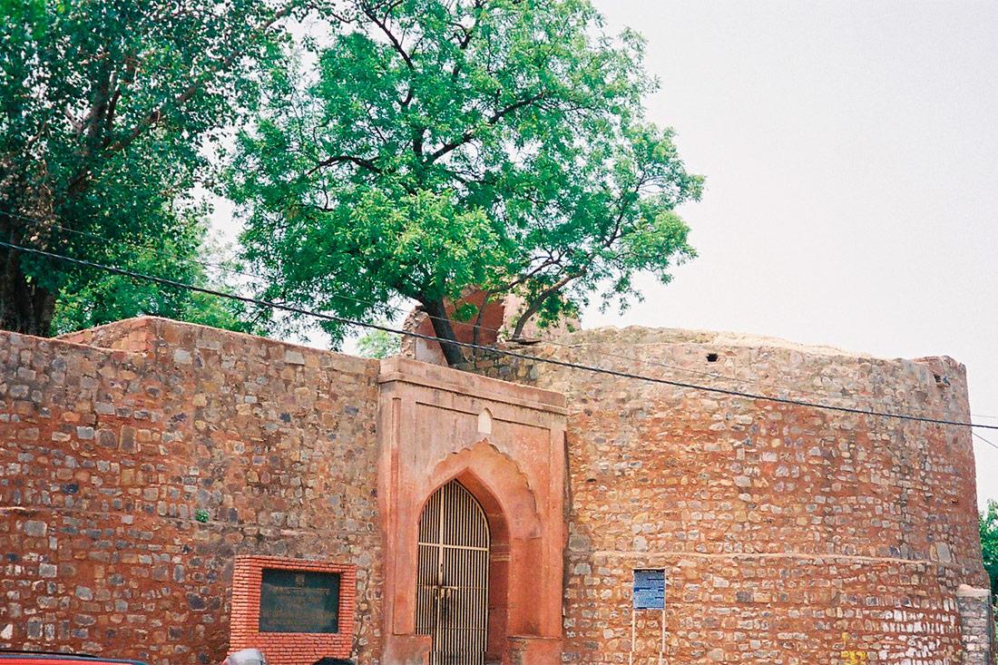 One of the Gates of Salimgarh Fort
