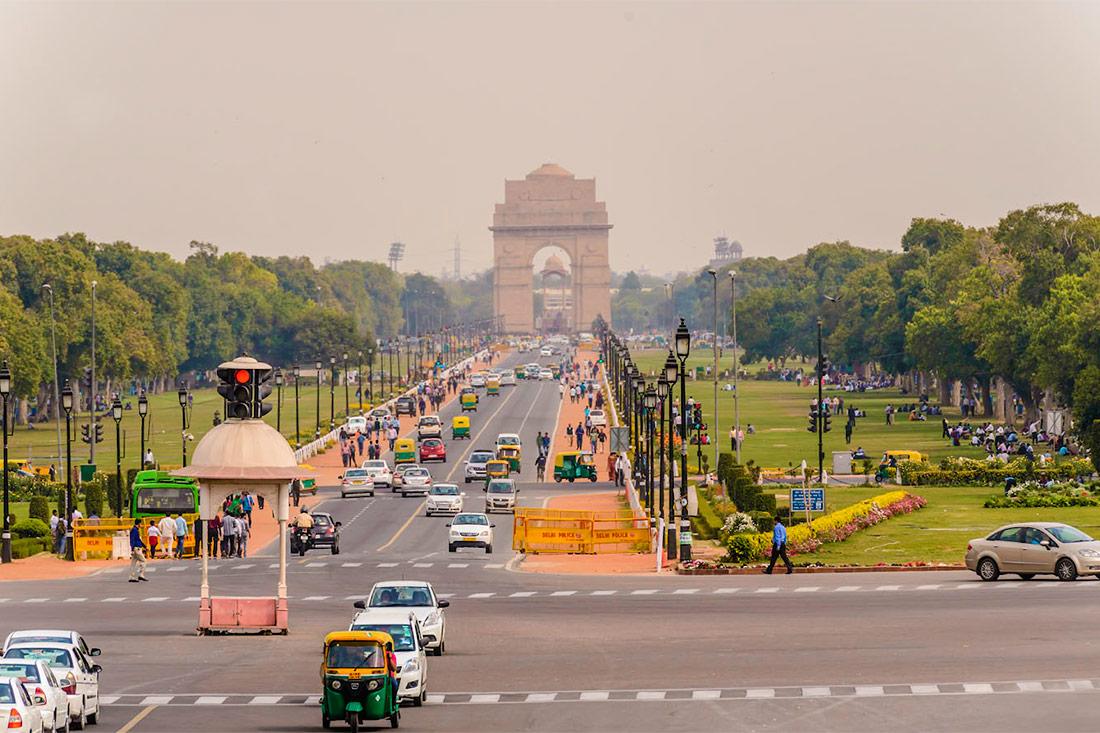 Rajpath - Ceremonial Boulevard in Central Delhi