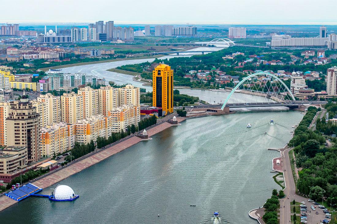 Ishim River Embankment