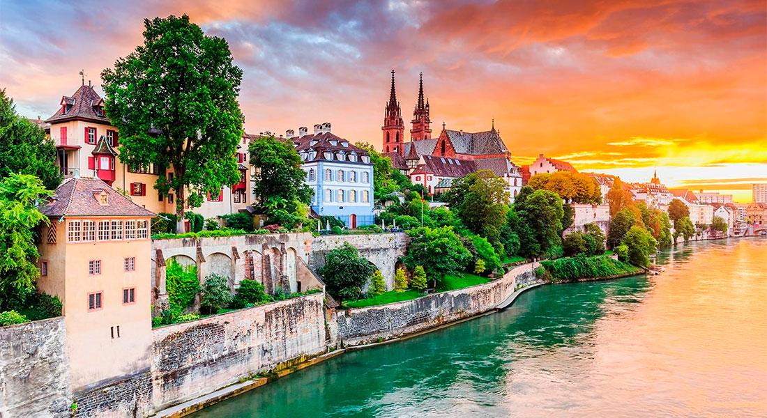Sights of Basel (Switzerland)