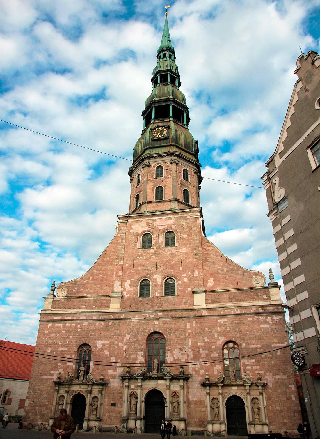 St. Peter's Church in Riga