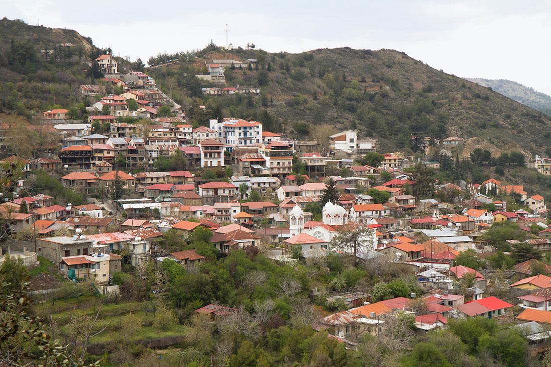 View of Pedoulas Village