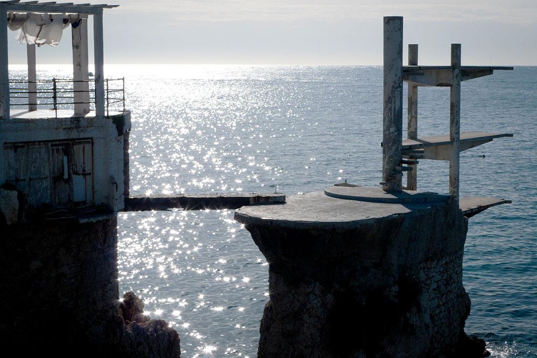 Diving Boards at La Réserve Beach